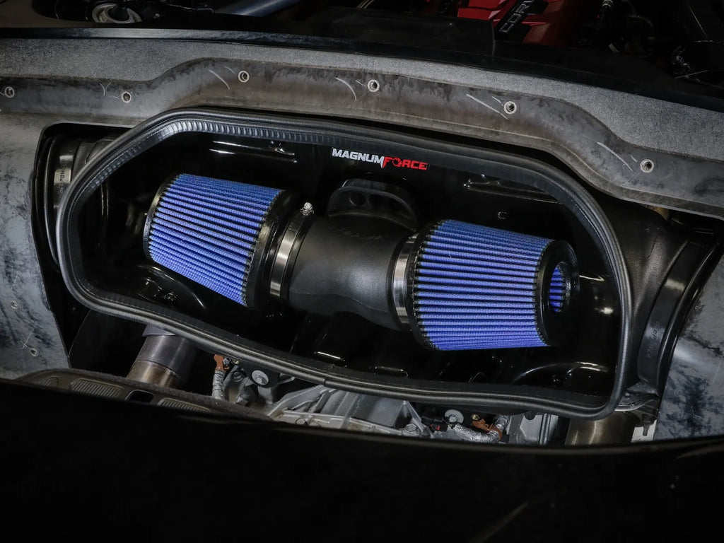 AFE Magnum FORCE Stage-2 Cold Air Intake System w/ Pro 5R Filters, C8 Stingray Coupe & HTC, E-Ray