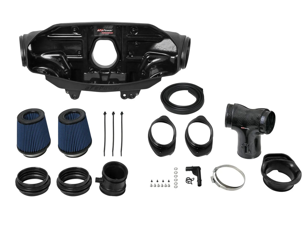 AFE Track Series Carbon Fiber Cold Air Intake System w/Pro 5R Filters, C8 Stingray Coupe & HTC, E-Ray