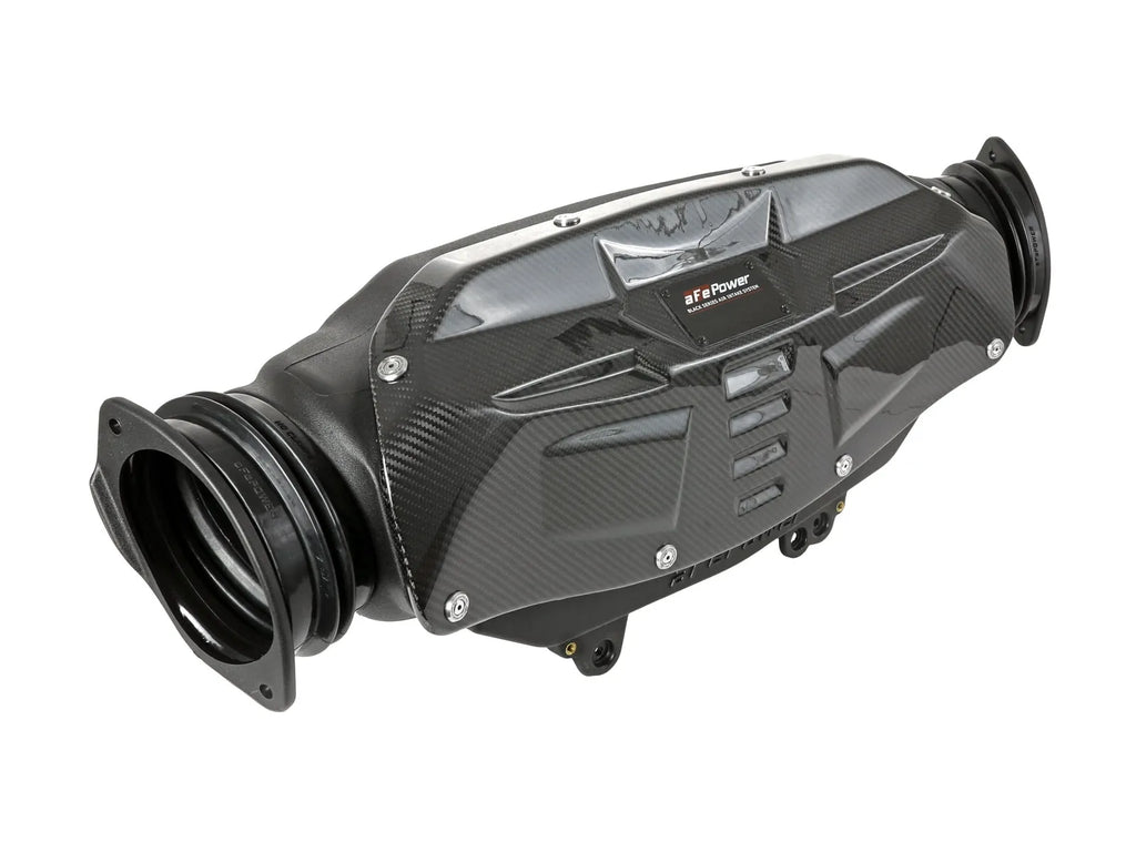 AFE Black Series Carbon Fiber Cold Air Intake System w/Pro 5R Filters, C8 Stingray Coupe & HTC, E-Ray