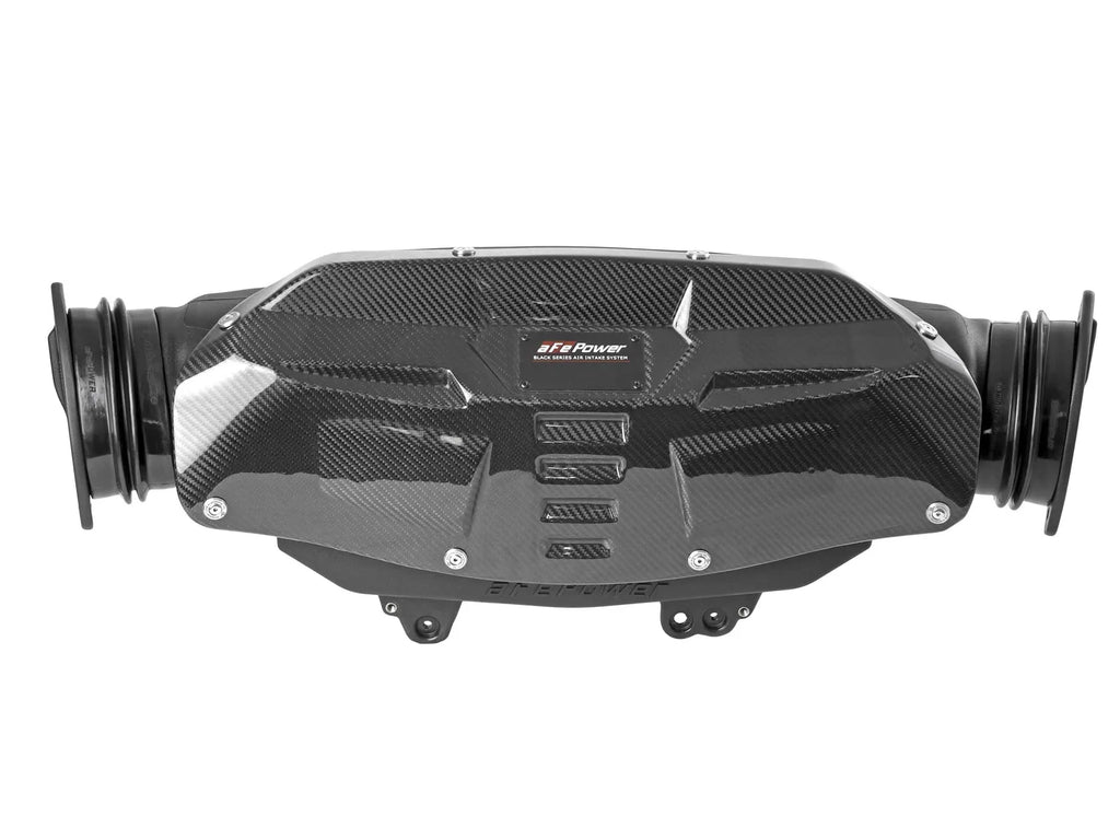 AFE Black Series Carbon Fiber Cold Air Intake System w/Pro 5R Filters, C8 Stingray Coupe & HTC, E-Ray