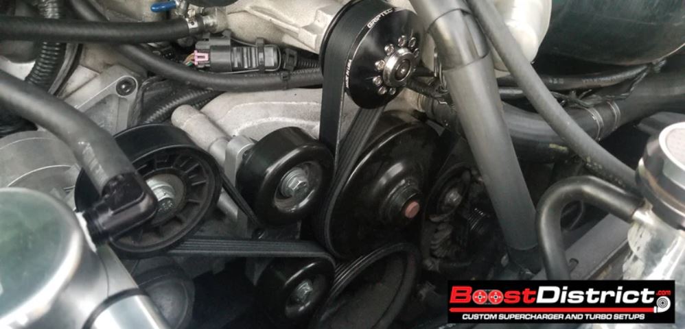 Boost-District LSA Supercharger System, 2010-15 Camaro SS