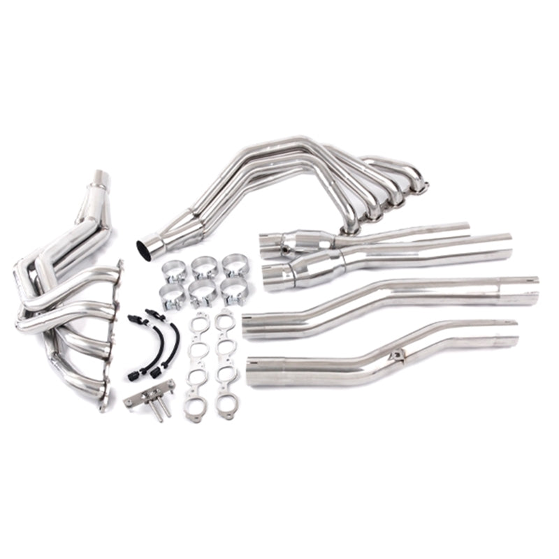 Texas Speed 2" Headers w/ Catted X-Pipe, 2014-2019 C7 Stingray, Z06