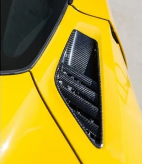 C7 Corvette Carbon Fiber LG206-AC Quarter Panel Vents