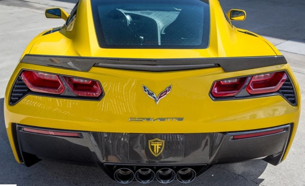 C7 Corvette Carbon Fiber LG207-AC Tail Light Bezels