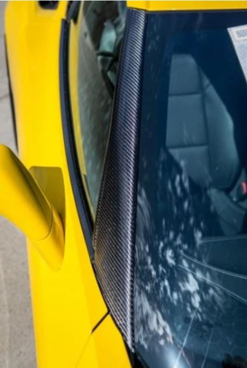 C7 Corvette Carbon Fiber LG212-AC A-Pillars