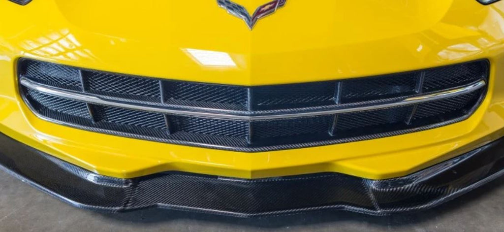 C7 Corvette Carbon Fiber LG230-AC Front Bumper Grille