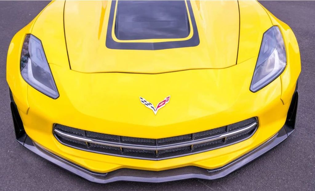C7 Corvette Carbon Fiber LG327 Chin Spoiler