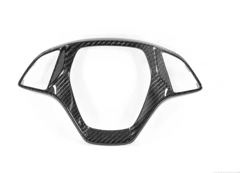 C7 Corvette Carbon Fiber LG462 Steering Wheel Center Trim Bezel