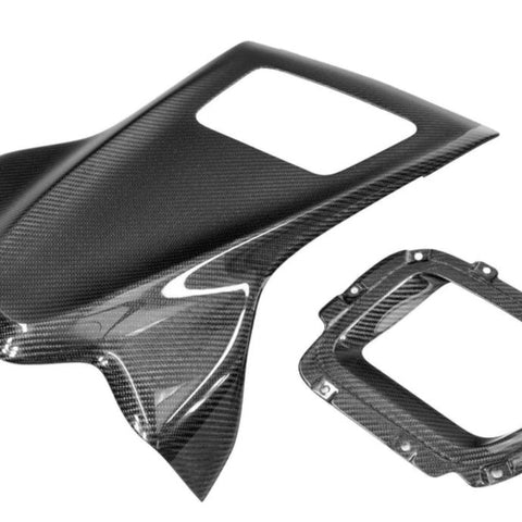 C8 Corvette Carbon Fiber LG607 Upper Dashboard Panel (2 pc)