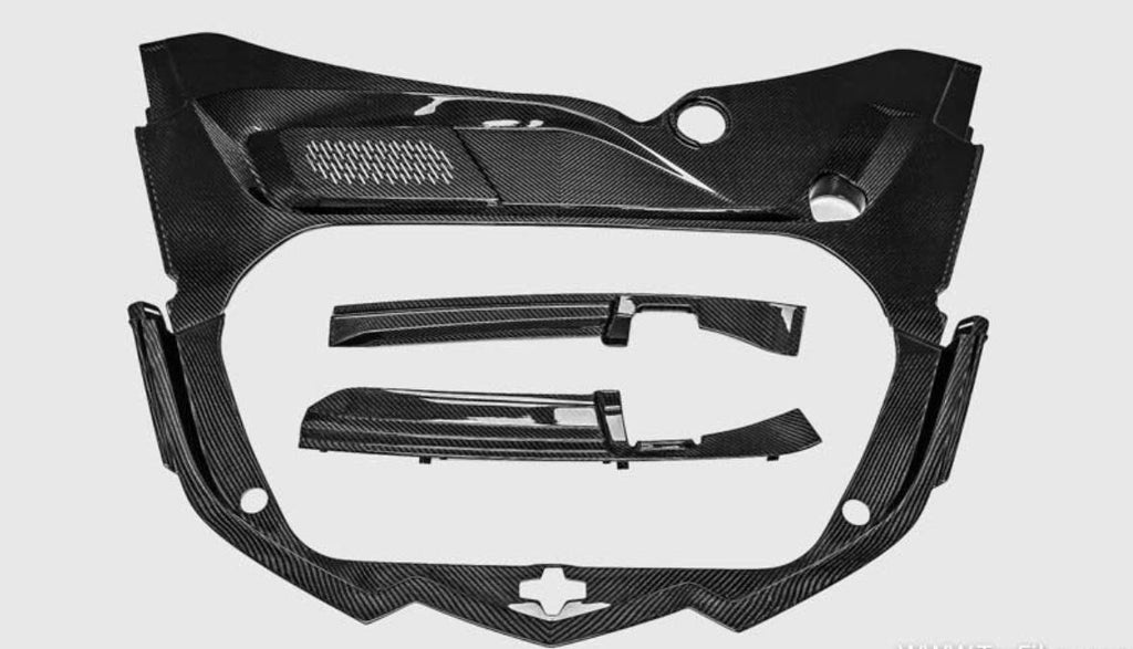 C8 Corvette Carbon Fiber LG619 Trunk Panels