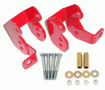 BMR Control Arm Relocation Brackets, 1998-02 Camaro, Trans Am, Formula