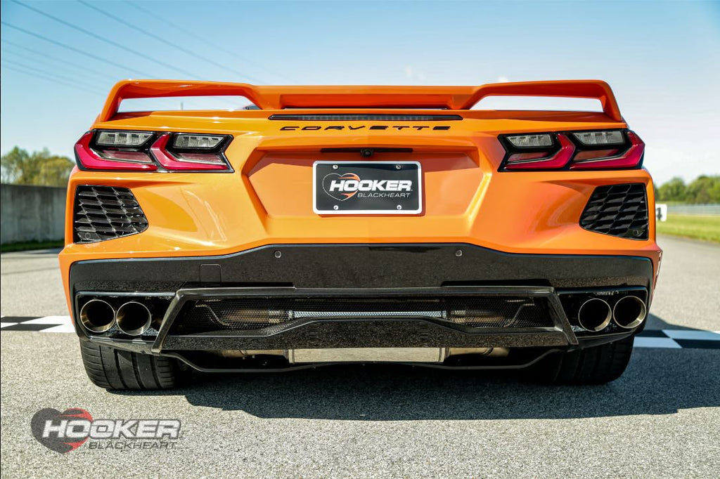 Hooker Blackheart Exhaust System (w/ NPP & AFM), 2020-2024 C8 Stingray