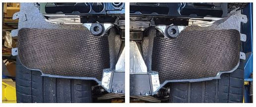 Corsa Black Out Heat Protection, 2020+ C8 Corvette Stingray