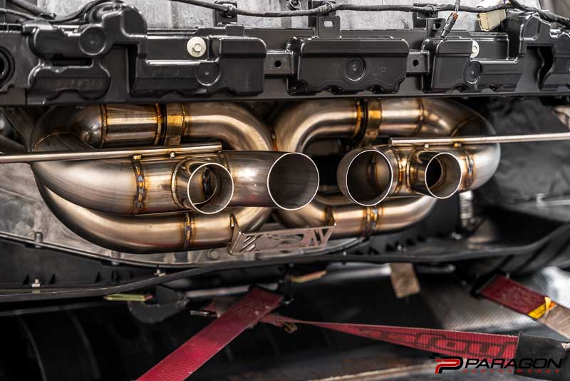 Paragon Performance Exhaust w/NPP Simulators, 2023+ C8 Z06