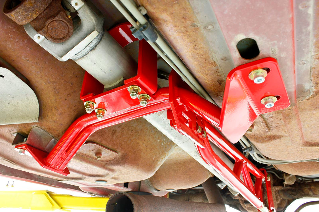 BMR Tunnel Mount Torque Arms, 1998-02 Camaro, Trans Am, Formula