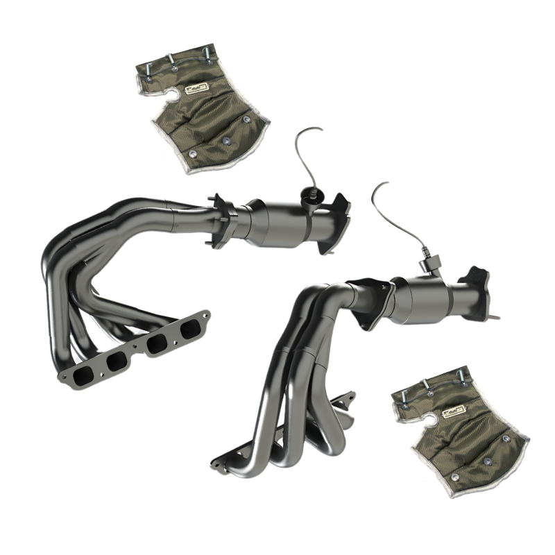 Kooks 1-7/8" x 2" Tri-Y Headers and Ultra GREEN Cats. 2022+ Corvette Z06