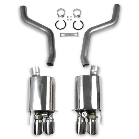 Hooker Blackheart Exhaust System, 2006-2013 C6 Corvette Z06 & ZR1