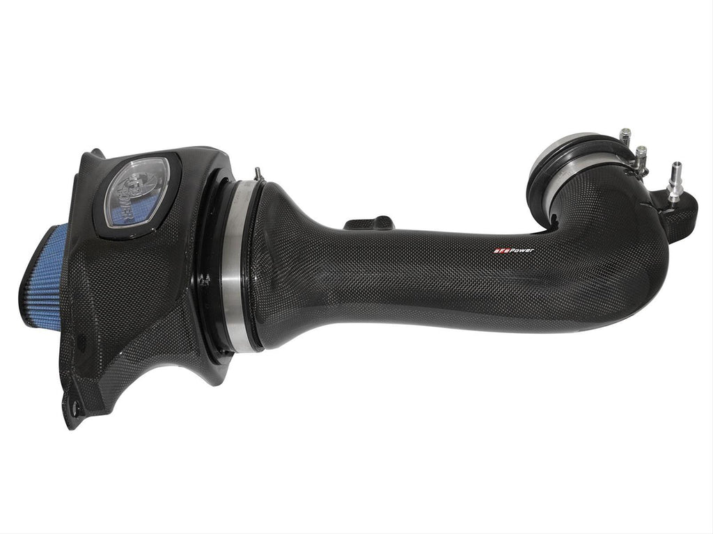 AFE Black Series Momentum Carbon Fiber Cold Air Intake System w/Dual Filter Media, 2015-2019 Corvette Z06