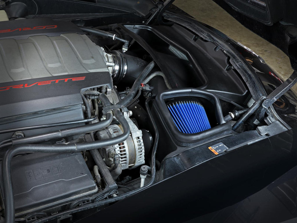 AFE Momentum Cold Air Intake System w/Pro 5R Filter Media, 2014-2019 Corvette Stingray & GS