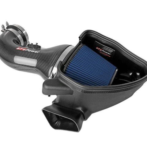 AFE Track Series Carbon Fiber Cold Air Intake System w/ Pro 5R, 2017-2024 Camaro ZL1
