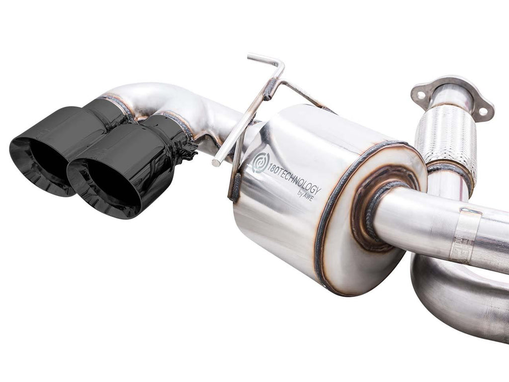 AWE Touring Edition Exhaust for C8 Corvette - Quad Chrome Silver or Black Tips (w/ NPP, wo/NPP) 2020-2024 C8 Stingray