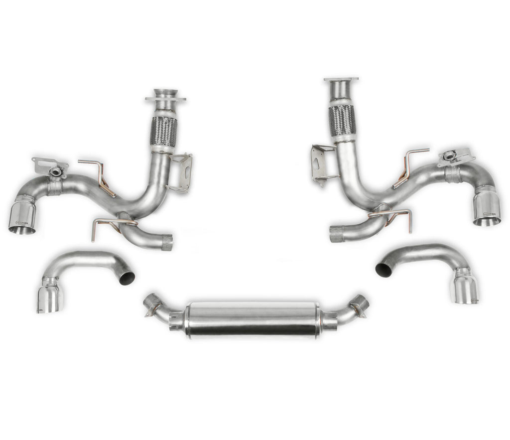 Hooker Blackheart Exhaust System (w/ NPP & AFM), 2020-2024 C8 Stingray