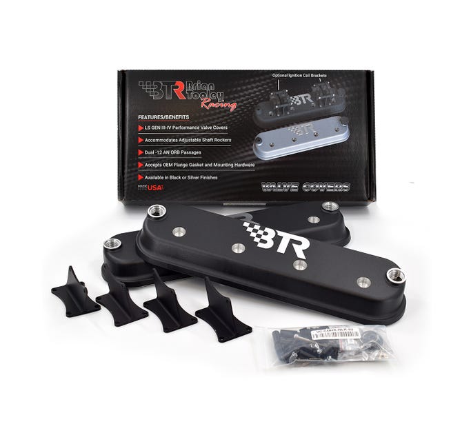 BTR Valve Covers (BTR Logo), LS Applications