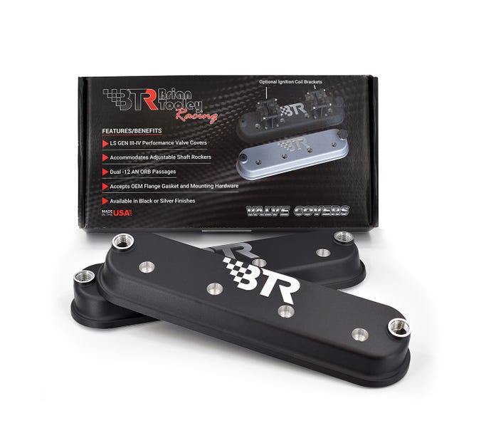 BTR Valve Covers (BTR Logo), LS Applications