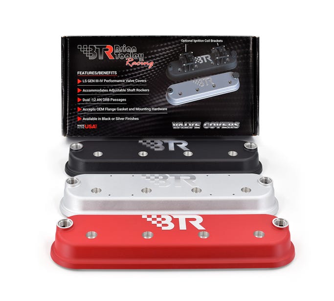 BTR Valve Covers (BTR Logo), LS Applications