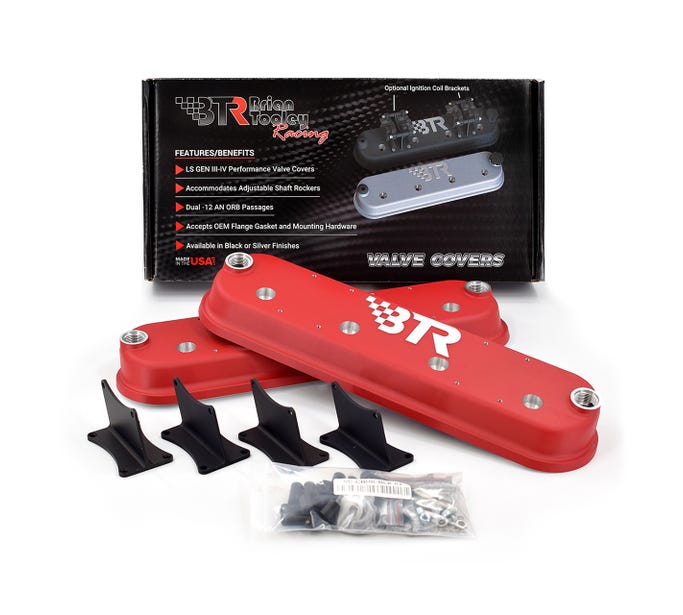 BTR Valve Covers (BTR Logo), LS Applications