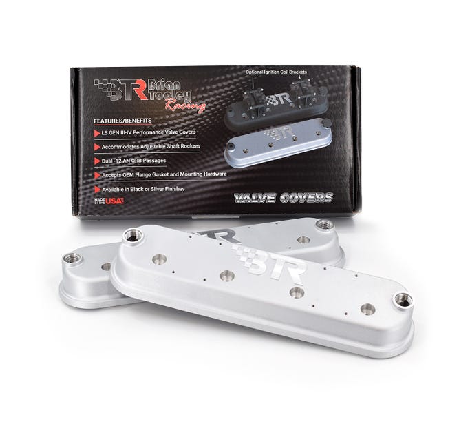 BTR Valve Covers (BTR Logo), LS Applications
