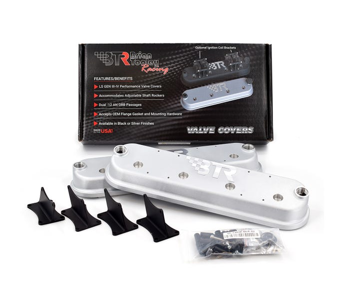 BTR Valve Covers (BTR Logo), LS Applications
