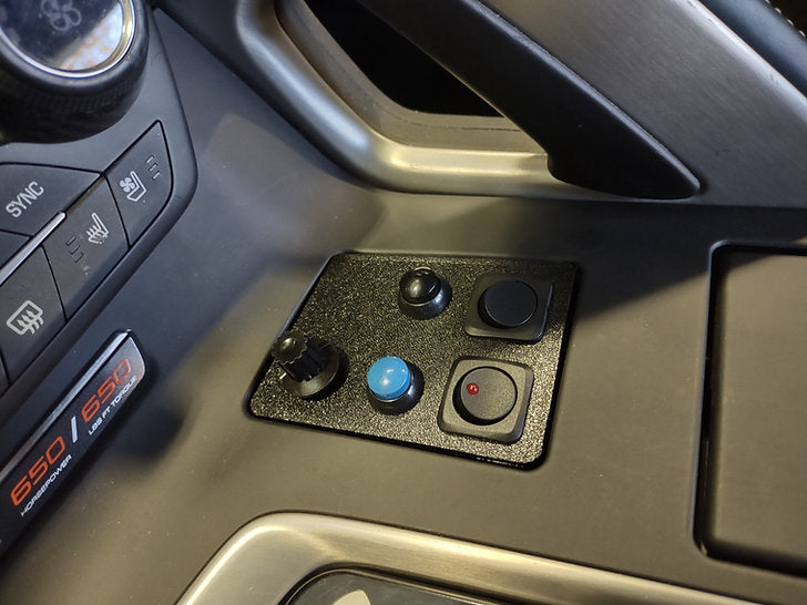 Mighty Mouse Switch Panel, 2014-19 C7 Corvette