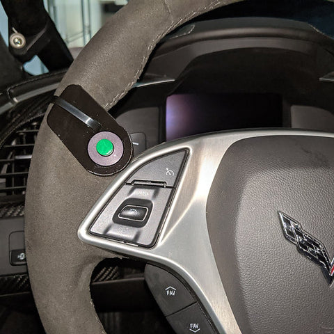 Mighty Mouse Steering Wheel Button Bezel, 2014-19 C7 Corvette