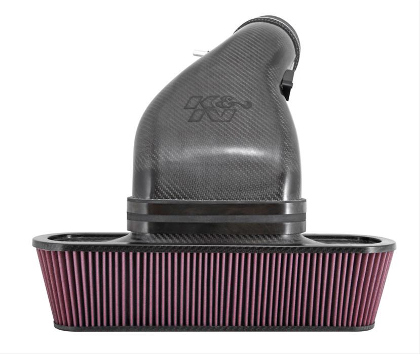K&N Carbon Fiber 63 Series Aircharger Cold Air Intake Kit, 2009-2013 ZR1