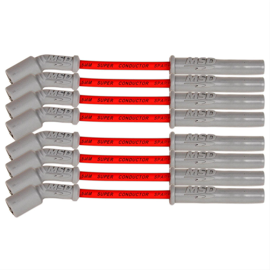 MSD 8.5mm Super Conductor Spark Plug Wire Sets, LS & LT Applications