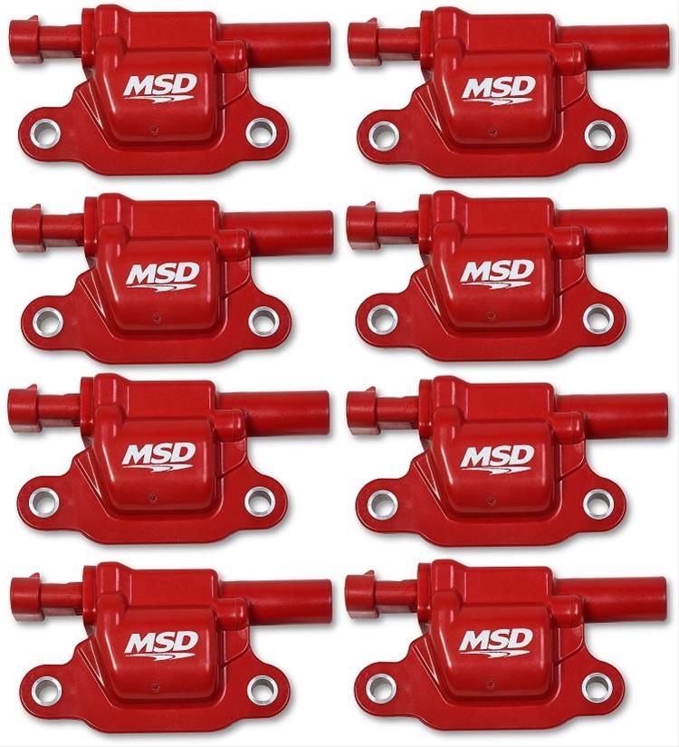 MSD Blaster Coils, Red Or Black, LT1 LT4 LT2
