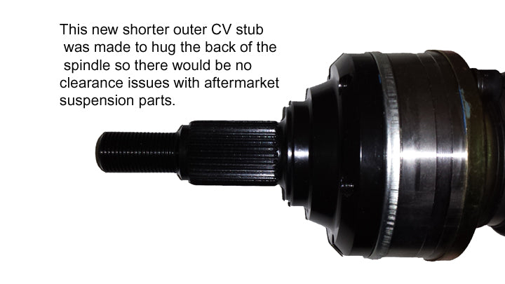 Driveshaft Shop 1600HP Axles, 2014-2019 C7 Corvette
