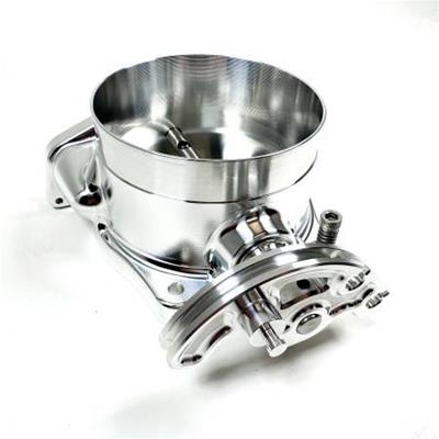 Nick Williams Performance 103mm Throttle Body, Silver or Black, Cable Driven