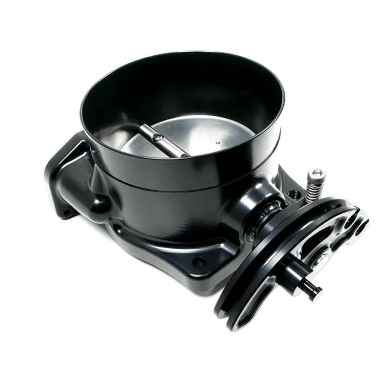 Nick Williams Performance 92mm Throttle Body, Silver or Black, Cable Driven