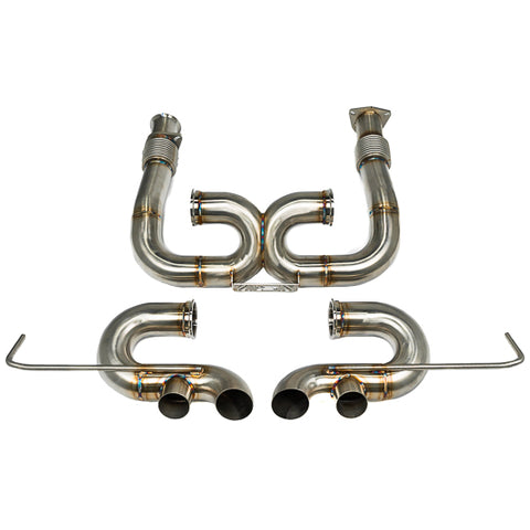 Paragon Performance Exhaust w/NPP Simulators, 2023+ C8 Z06